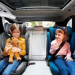 Scaun auto copii KinderKraft Junior Fix 2 Rocket Grey