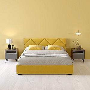 Pat la comanda My-Style my-Zoea 180x200 M19 (Galben)