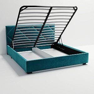 Pat la comanda My-Style my-Zoea 180x200 M18 (Albastru)