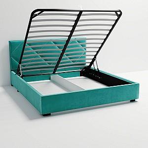 Pat la comanda My-Style my-Zoea 180x200 M17 (Turcoaz)