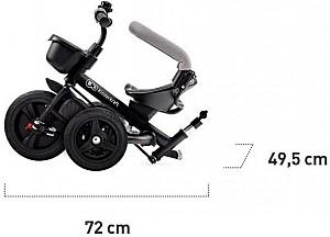 Tricicleta copii KinderKraft Aveo Malachite Grey (KRAVEO00GRY0000)