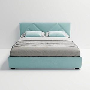 Pat la comanda My-Style my-Zara 180x200 M16 (Albastru)