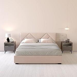 Pat la comanda My-Style my-Zara 180x200 M10 (Roz)