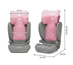 Scaun auto copii KinderKraft I-SPARK i-Size gr. 2/3 (100-150 cm.) roz