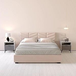 Pat la comanda My-Style my-Sofi 160x200 M10 (Roz)