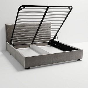 Pat la comanda My-Style my-Luna 160x200 M08 (Gri)