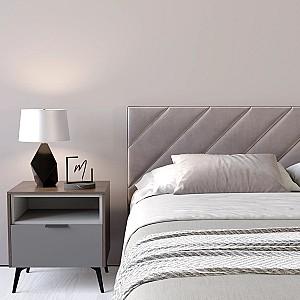 Pat la comanda My-Style my-Luna 160x200 M11 (Maro)