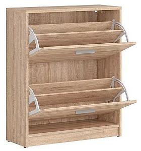 Dulap pentru incaltaminte Yasen Nepo SFB2K Stejar Sonoma/Niphea Alba