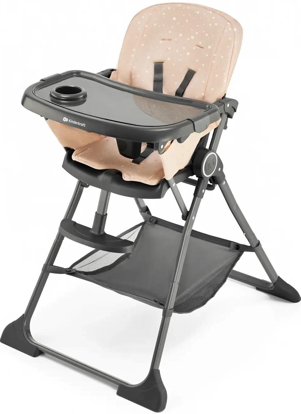 Scaun de masa simplu KinderKraft KHFOLD00PNK0000 FOLDEE PINK