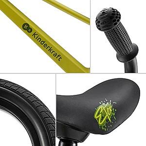 Bicicleta fara pedale KinderKraft Enter Lime (KRETER00LIM0000)