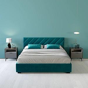 Pat la comanda My-Style my-Luna 180x200 M18 (Albastru)