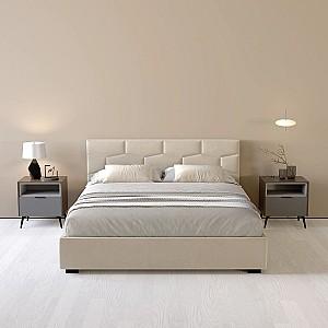 Pat la comanda My-Style my-Mili 160x200 M09 (Bej)