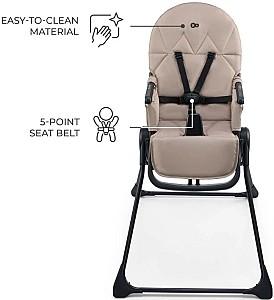 Scaun de masa simplu KinderKraft Binci Beige (KHBINC00BEG0000)