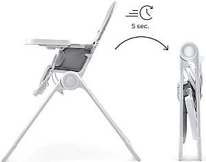 Scaun de masa simplu KinderKraft Binci Light Grey (KHBINC00LGR0000)