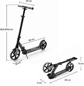Trotineta KinderKraft Freely Black (KRFREE00BLK0000)