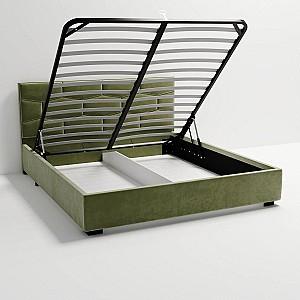 Pat la comanda My-Style my-Mili 160x200 M20 (Verde)