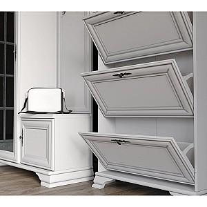 Dulap pentru incaltaminte Yasen Kentuki SFB3B Alb Alpin