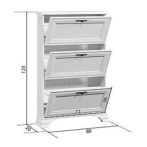 Dulap pentru incaltaminte Yasen Kentuki SFB3B Alb Alpin