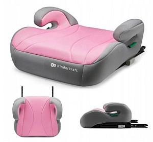Scaun auto copii KinderKraft I-BOOST i-Size (135-150 cm.) roz