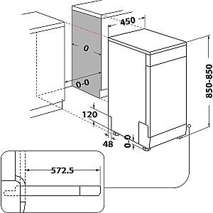 Masina de spalat vase Indesit DF9E1B10