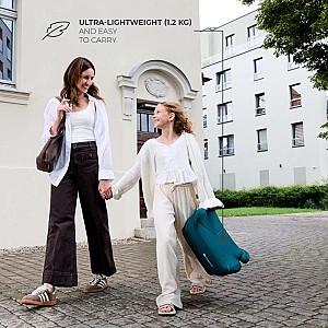 Scaun auto copii KinderKraft I-Boost 2 i-Size Grey (KCIBOO02GRY0000)
