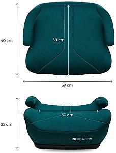 Scaun auto copii KinderKraft I-Boost 2 i-Size Green (KCIBOO02GRE0000)