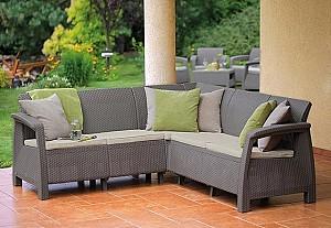 Canapea pentru gradina Keter Corfu Relax Cappucino (56141)