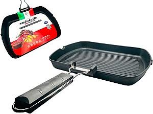 Tigaie Ravelli Salutella BBQ 36x24 cm