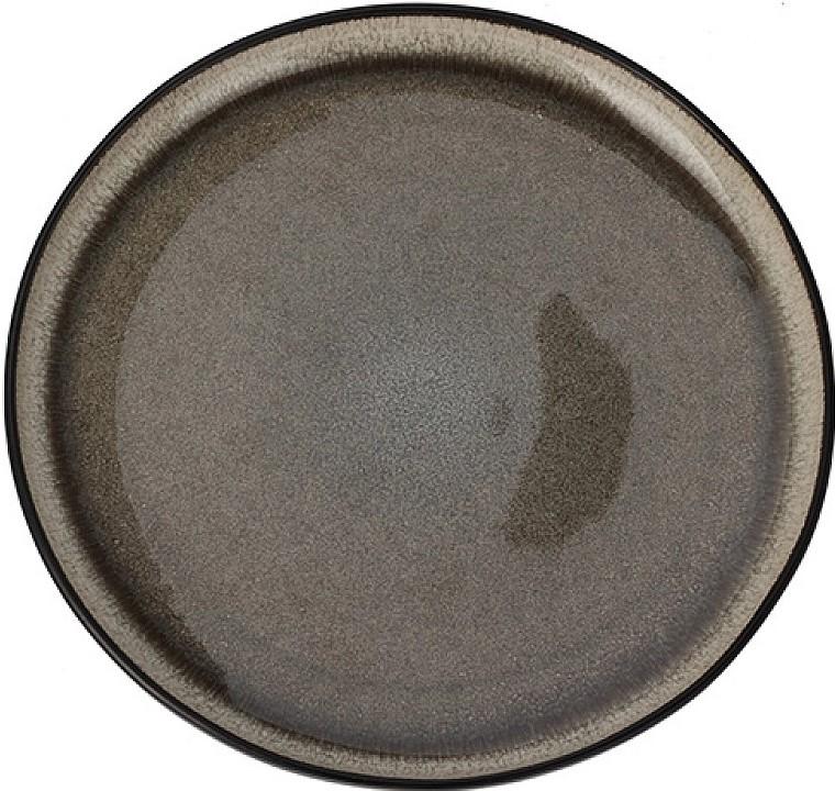 Farfurie Siaki Reactiv Glaze Brown (36663)