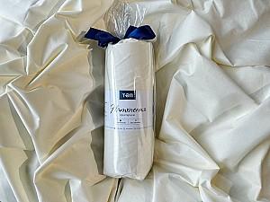 Cearsaf pentru pat Relaxe Home Inspiratie 90x200 cm Milky