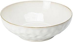 Bol Siaki Reactiv Glaze Cream 26 cm