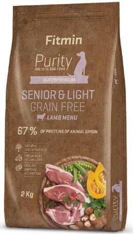 Hrana uscata pentru caini Fitmin Purity GF Senior&Light Lamb 2 kg