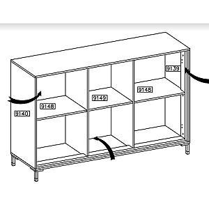 Comoda Fadome Parii PA12 Roz