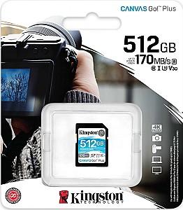 Card memorie Kingston Canvas Go! Plus 512GB (SDG3/512GB)