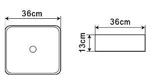 Lavoar baie South Villa SH-8219A