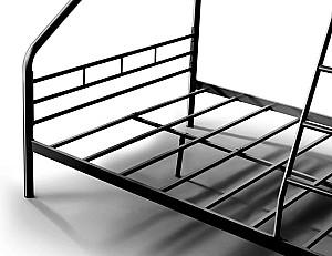 Pat copii Evger R-70XL 90/140x200cm Negru