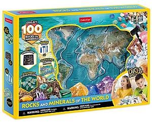 Joc de masa CubicFun Roci și Minerale ale Lumii (G0801)