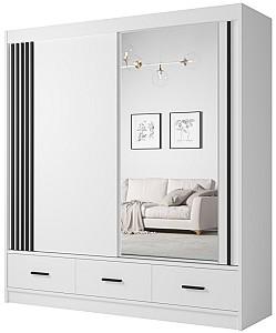 Dulap-cupe Fadome Canada CA 24-20 Alb / Negru