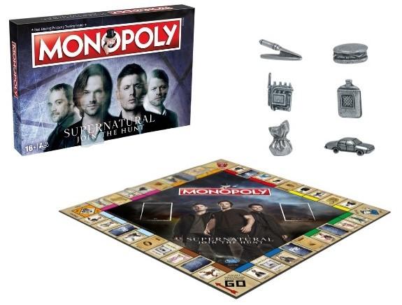 Joc de masa Winning Moves Monopoly „Supernatural” (En)