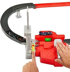  Hot Wheels Formula 1: Pistă de curse sprint cu 3 mașinuțe 1:64 (JDY15)