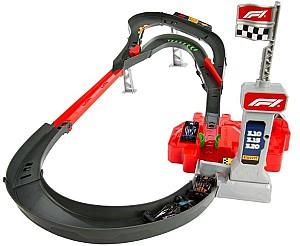  Hot Wheels Formula 1: Pistă de curse sprint cu 3 mașinuțe 1:64 (JDY15)