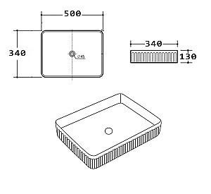 Lavoar baie South Villa SH-8416