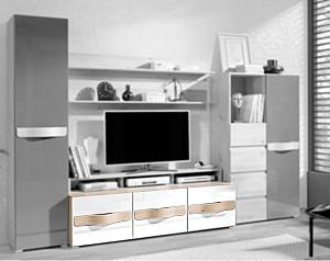 Tumba pentru televizor Fadome TH4 Artisan / White