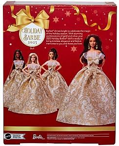 Papusa BARBIE Holiday 2025, brunetă (JBH97)