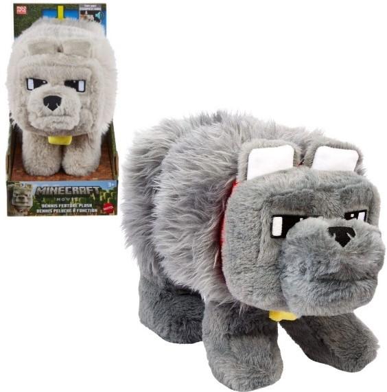 Jucarie interactiva Mattel Minecraft Lupul „Dennis”