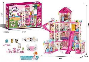 Casuta pentru papusi Essa Toys Vila Mică (556-105A)