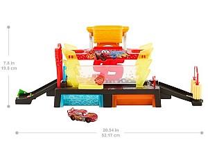 Set de jucarii Hot Wheels Spălătorie auto cu Fulger McQueen (JBM70)