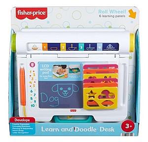 Tabla de scris pentru copii Fisher  price Învață și desenează (JDL70)