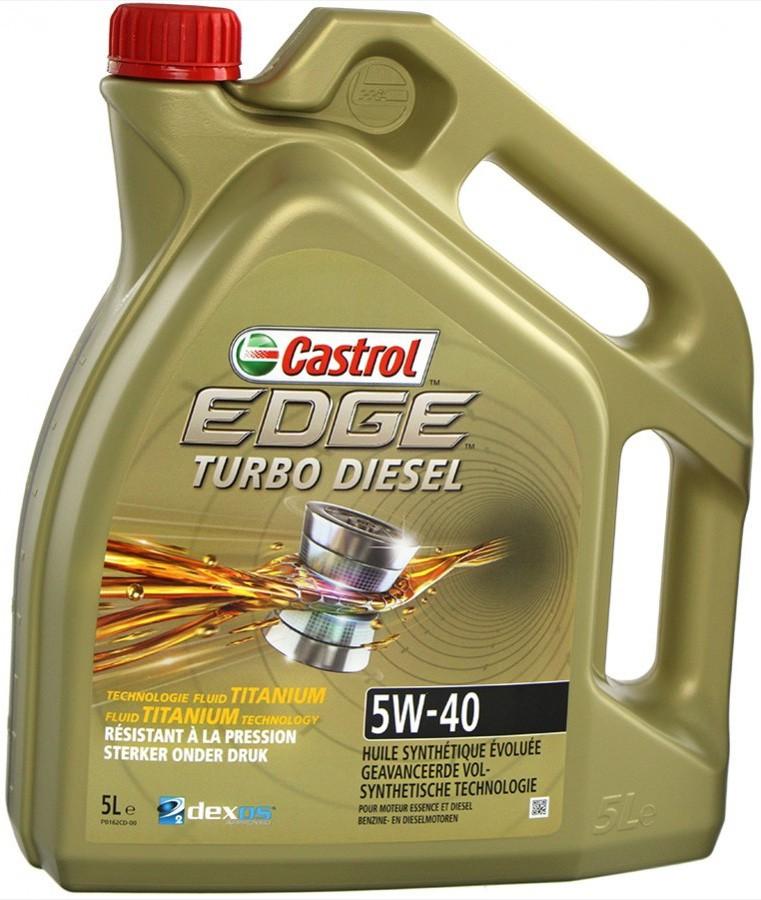 Ulei motor Castrol EDGE Titanium TD 5W-40 5L