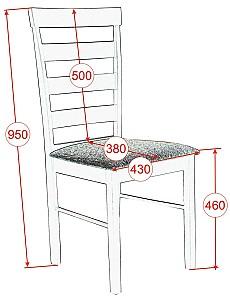 Set de masa si scaune Evelin HV-27V White + 8 scaune GLORIA White / NV-10WP Grey